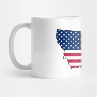 Montana- USA Flag Mug